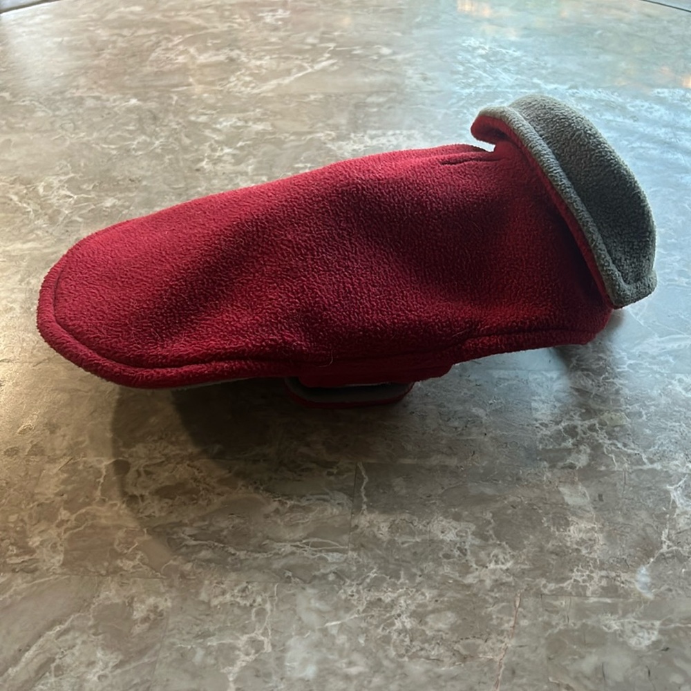 Petco dog reversible fleece vest